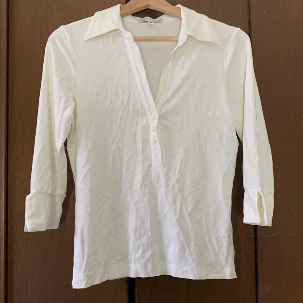 White blouse top